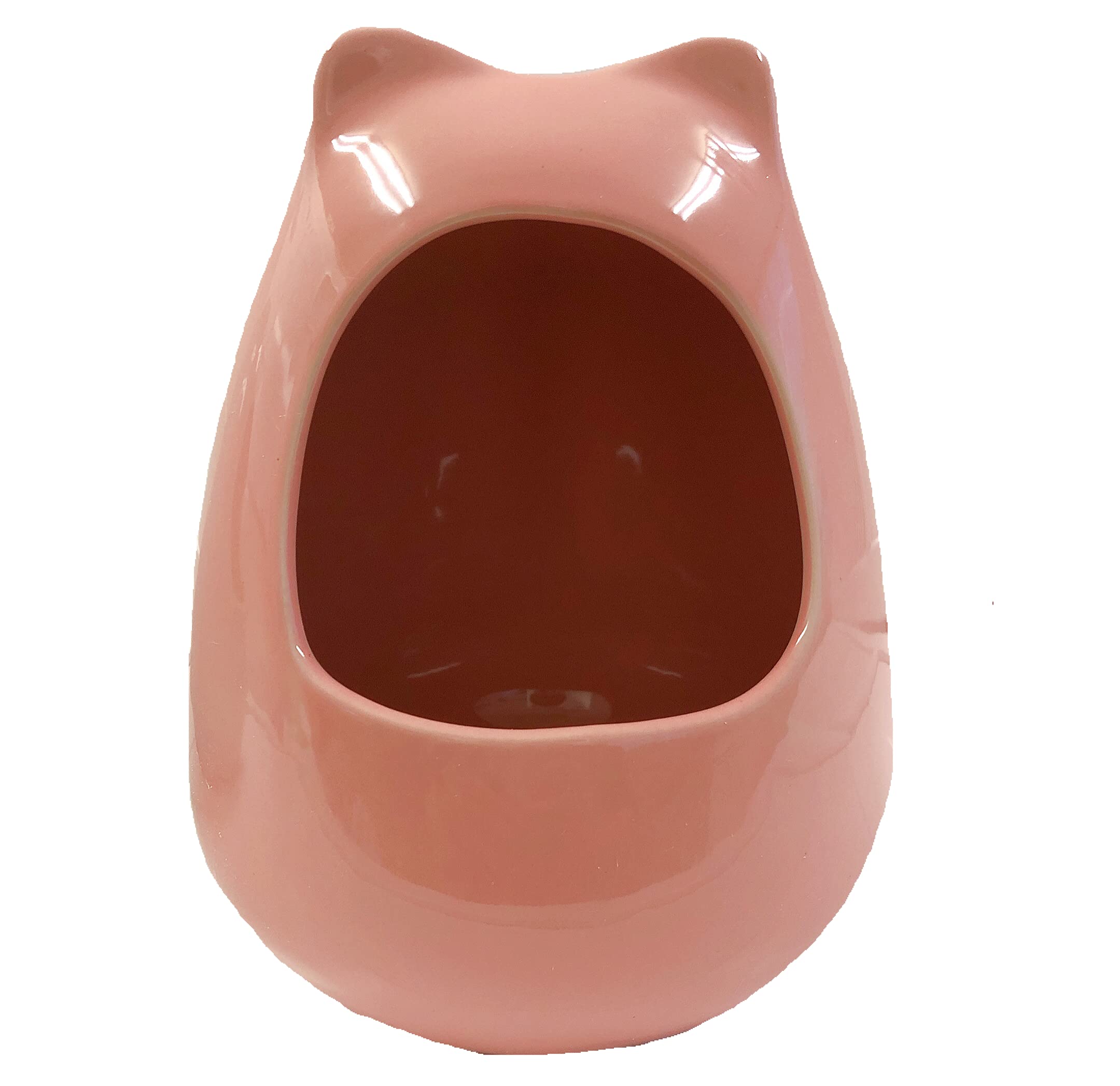 Amazon | fuu 小動物用 陶器のハウス 砂浴び チラ壺 丸洗い 清潔